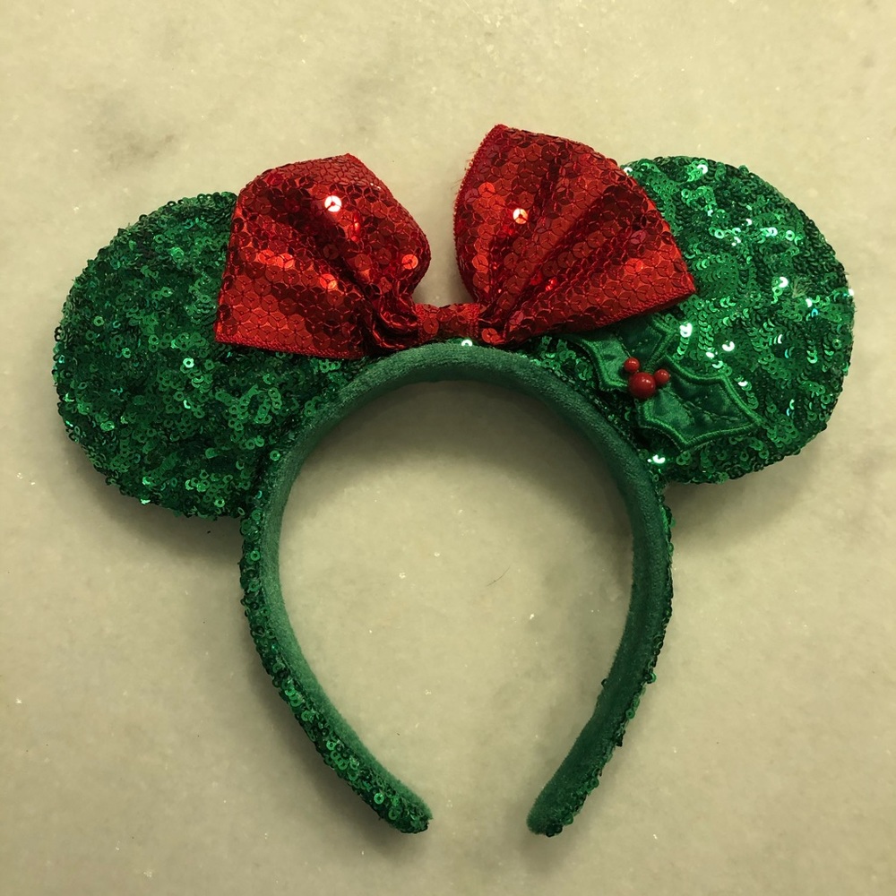 Disney Parks Minnie Christmas Ears